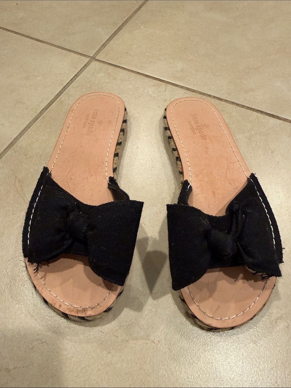 Kate Spade Bow Slide Sandals - Women's Casual Slides